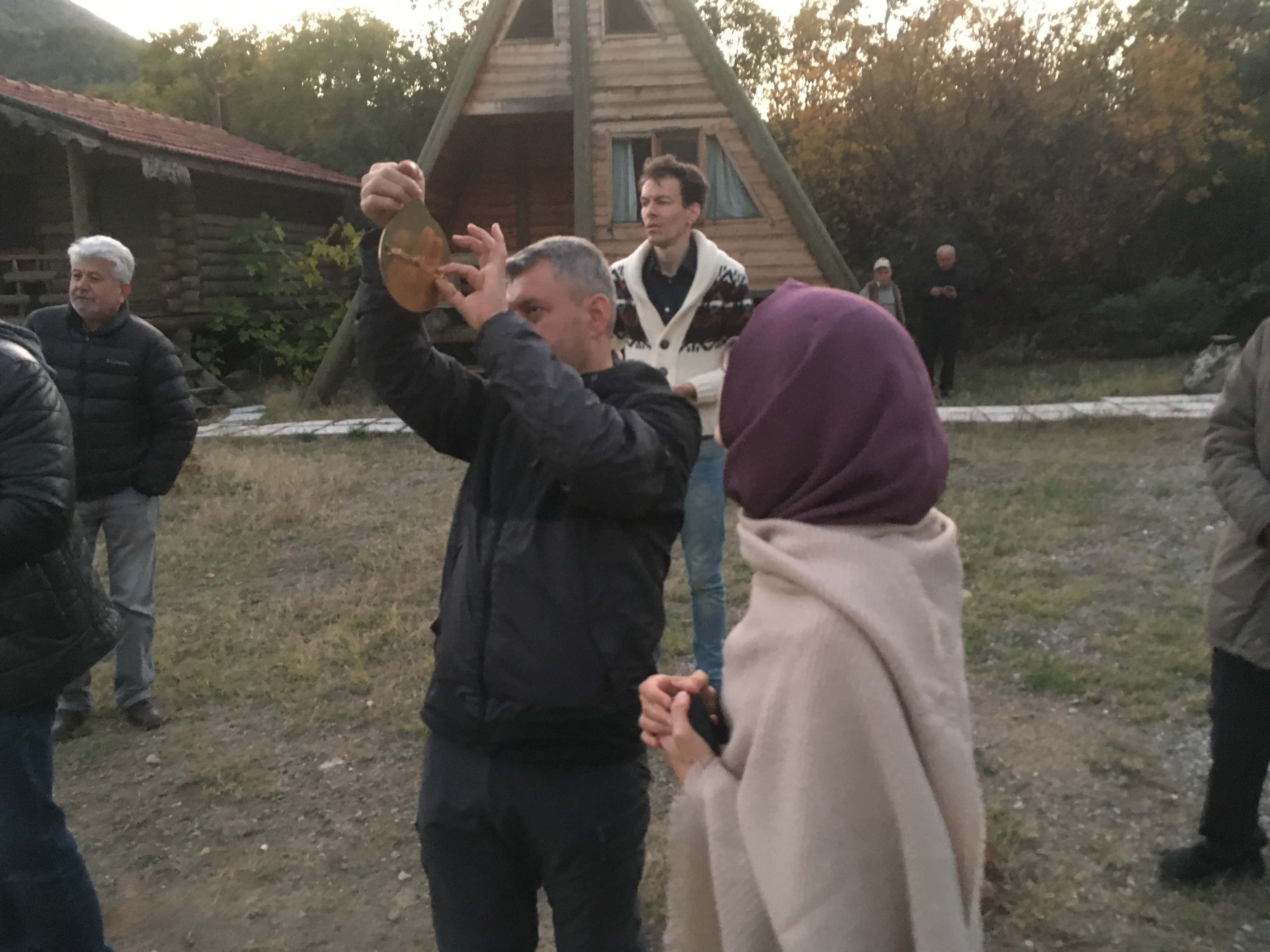 measueing the height of a tree